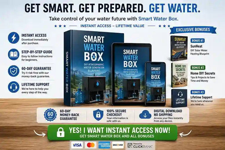 Smart Water Box complete digital package including bonus DIY guides